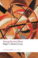 Book Cover for Major Cultural Essays by George Bernard Shaw