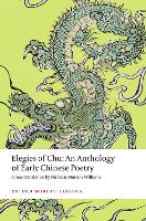 Book Cover for Elegies of Chu by Nicholas Morrow (Assistant professor in the School of Chinese of the University of Hong Kong and editor of Tang Studi Williams