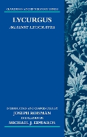 Book Cover for Lycurgus: Against Leocrates by Joseph Professor of Classics, Professor of Classics, Colby College Roisman