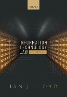 Book Cover for Information Technology Law by Ian J. (Formerly Senior Specialist, HSU, National Research University, Russian Federation and Visiting Professor, Open U Lloyd