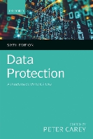 Book Cover for Data Protection by Peter Carey