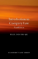 Book Cover for Introduction to Company Law by Paul (Senior research fellow, Senior research fellow, Harris Manchester College, Oxford) Davies