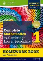 Book Cover for Complete Mathematics for Cambridge Lower Secondary Homework Book 1 (First Edition) - Pack of 15 by Sue Pemberton