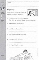 Book Cover for Oxford Reading Tree: Level 9: Workbooks: Workbook 2: Superdog and The Litter Queen (Pack of 6) by Thelma Page