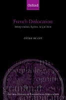 Book Cover for French Dislocation by Cécile , University of Leeds de Cat