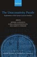 Book Cover for The Unaccusativity Puzzle by Artemis , University of Potsdam Alexiadou