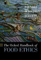 Book Cover for The Oxford Handbook of Food Ethics by Anne (, University of Pennsylvania) Barnhill