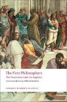 Book Cover for The First Philosophers by Robin Waterfield