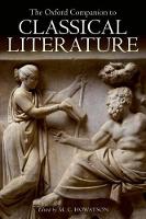 Book Cover for The Oxford Companion to Classical Literature by MC St Annes College, Oxford Howatson