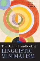 Book Cover for The Oxford Handbook of Linguistic Minimalism by Cedric (Research Professor, Catalan Institute for Advanced Studies (ICREA)) Boeckx