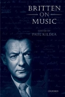 Book Cover for Britten on Music by Paul Kildea