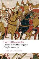 Book Cover for The History of the English People 1000-1154 by Henry of Huntingdon