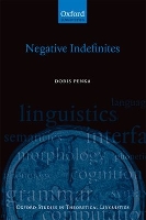 Book Cover for Negative Indefinites by Doris , Department of Linguistics, University of Konstanz Penka