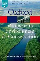 Book Cover for A Dictionary of Environment and Conservation by Michael Allaby