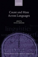 Book Cover for Count and Mass Across Languages by Diane Department of Linguistics, University of Toronto Massam