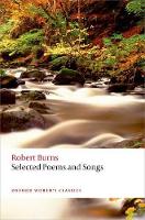 Book Cover for Selected Poems and Songs by Robert Burns