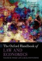 Book Cover for The Oxford Handbook of Law and Economics by Francesco (Oppenheimer Wolff and Donnelly Professor of Law , University of Minnesota Law School and Distinguished Profe Parisi