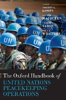 Book Cover for The Oxford Handbook of United Nations Peacekeeping Operations by Joachim (Dean of Vesalius College & Research Professor IES (VUB) and Director of the Global Governance Institute (GGI),  Koops