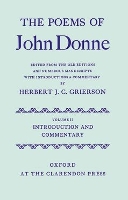 Book Cover for The Poems of John Donne: Volume II: Introduction and Commentary by John Donne