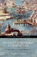 Book Cover for Security and Credit in Roman Law by Hendrik L. E. (Professor of Private International Law, Comparative Law and Roman Law & Society, Professor of Private  Verhagen