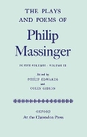 Book Cover for The Plays and Poems of Philip Massinger: Volume III by Philip Massinger