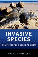 Book Cover for Invasive Species by Daniel Nancy Gore Hunger Professor of Environmental Studies, Nancy Gore Hunger Professor of Environmental Studies, Simberloff