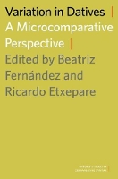 Book Cover for Variation in Datives by Beatriz (Professor of Linguistics, Professor of Linguistics, University of the Basque Country) Fernandez