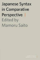 Book Cover for Japanese Syntax in Comparative Perspective by Mamoru (Professor of Linguistics, Professor of Linguistics, Nanzan University) Saito