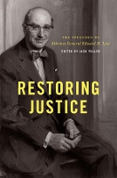 Book Cover for Restoring Justice by Edward H. Levi, Larry Kramer