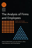 Book Cover for The Analysis of Firms and Employees by Stefan Bender