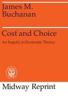 Book Cover for Cost and Choice by James M. Buchanan