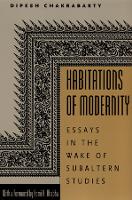 Book Cover for Habitations of Modernity by Dipesh Chakrabarty