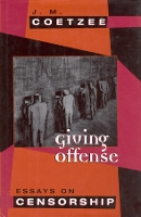 Book Cover for Giving Offense by J. M. Coetzee