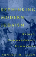 Book Cover for Rethinking Modern Judaism by Arnold M. Eisen