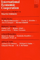 Book Cover for International Economic Cooperation by Martin Feldstein