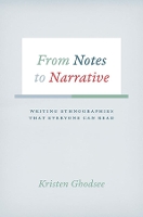 Book Cover for From Notes to Narrative by Kristen Ghodsee