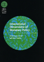Book Cover for International Dimensions of Monetary Policy by Jordi Gali