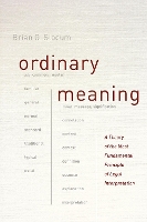 Book Cover for Ordinary Meaning by Brian G. Slocum