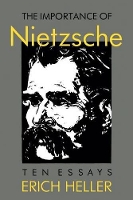 Book Cover for The Importance of Nietzsche by Erich Heller