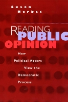 Book Cover for Reading Public Opinion by Susan Herbst