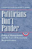 Book Cover for Politicians Don't Pander by Lawrence R Jacobs, Robert Y Shapiro