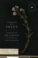 Book Cover for Interacting with Print by The Multigraph Collective