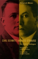 Book Cover for Carl Schmitt and Leo Strauss by Heinrich Meier