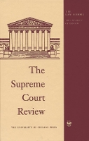 Book Cover for The Supreme Court Review, 2018 by David A. Strauss
