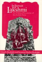 Book Cover for In Pursuit of Lakshmi by Lloyd I. Rudolph, Susanne Hoeber Rudolph