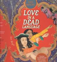 Book Cover for Love in a Dead Language by Lee Siegel