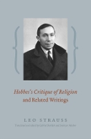 Book Cover for Hobbes's Critique of Religion and Related Writings by Leo Strauss