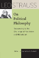 Book Cover for Leo Strauss on Political Philosophy by Leo Strauss