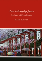 Book Cover for Law in Everyday Japan by Mark D. West