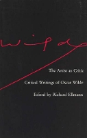 Book Cover for The Artist as Critic by Oscar Wilde